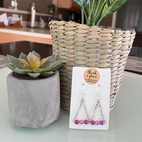 Jewelry - 💜Handmade Earrings 💜
